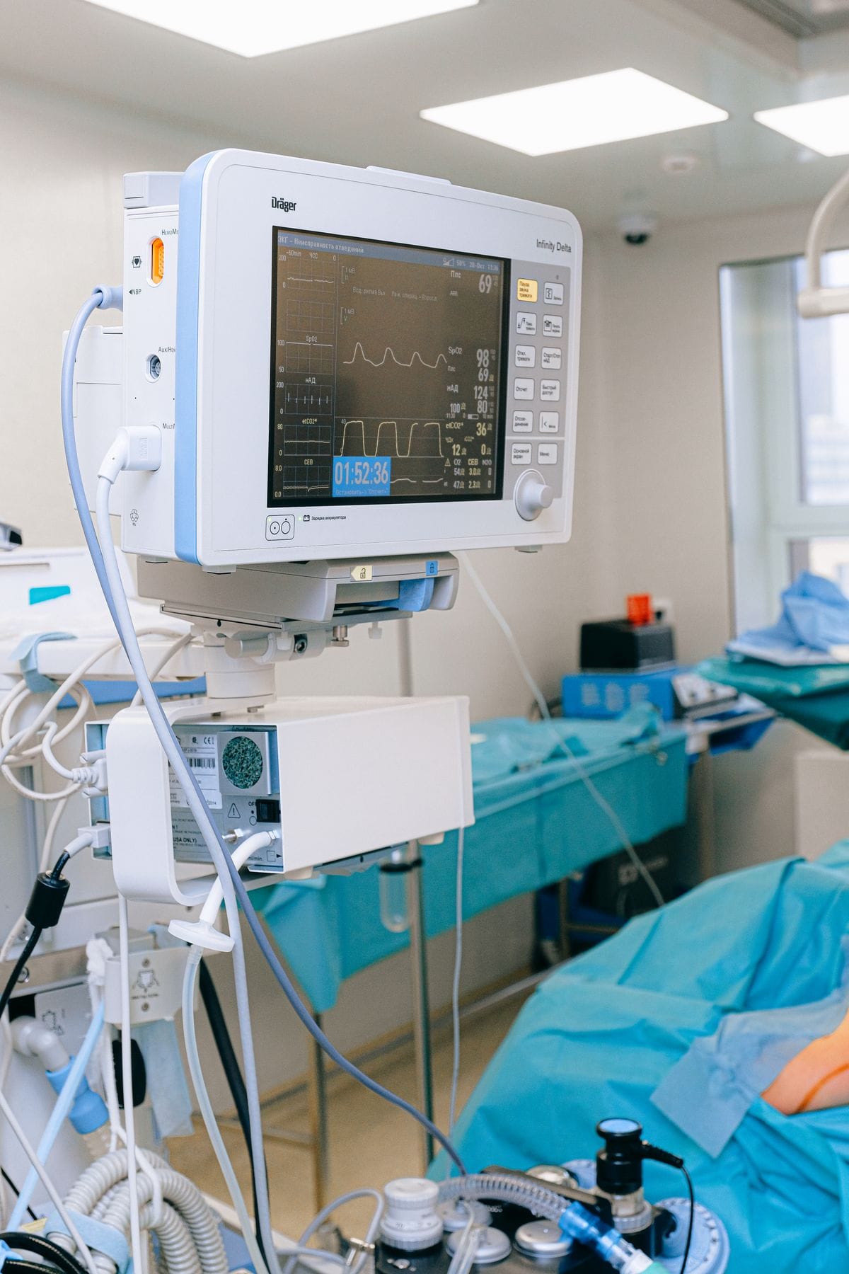 Laparoscopic surgery team operating in a modern operation theatre in Amravati